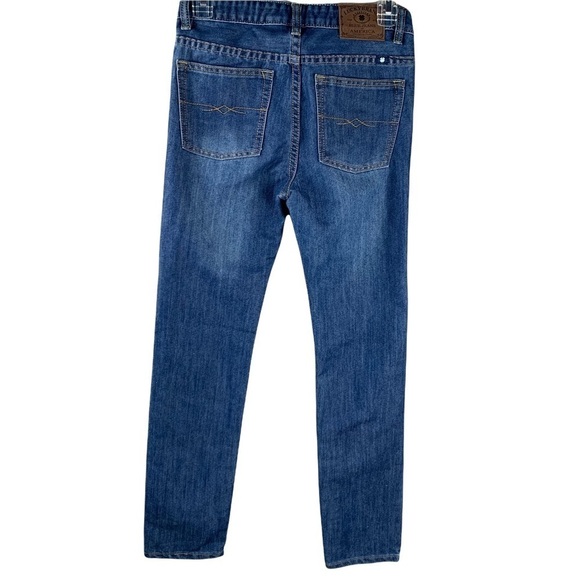 Lucky Brand Youth Girls Cooper Slim Denim Jeans Size 12 Adjustable Waist - Picture 1 of 6